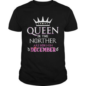 Queen In The Norther Are Born In December Shirt